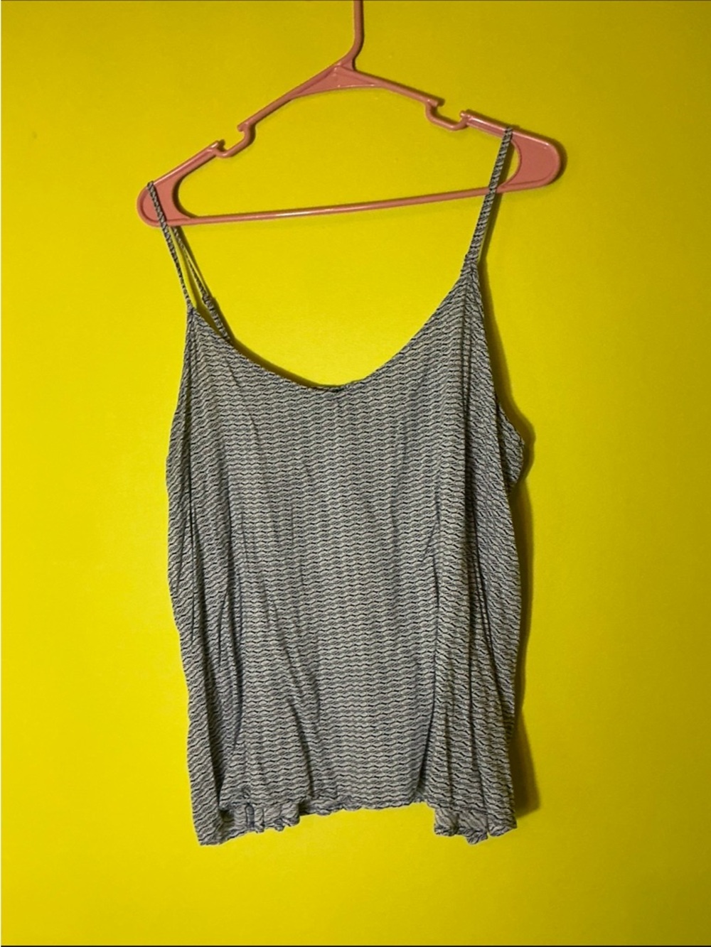 Lightweight Blue & White Striped Women’s Camisole Top